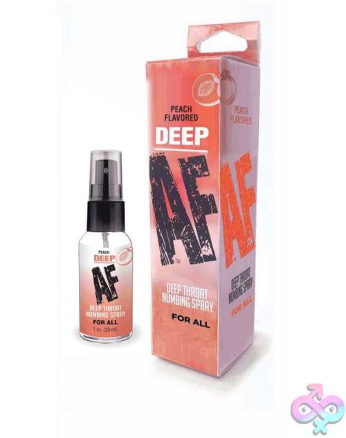 Deep Af Numbing Throat Spray 1 Oz - Peach - Image 2