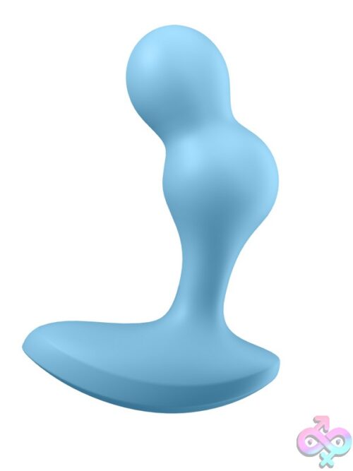 Deep Diver App-Controlled Anal Vibrator In Light Blue - Image 3