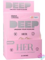 Libido Support Chews Deep Her Chews 5ct 6pk Display by Doc Johnson