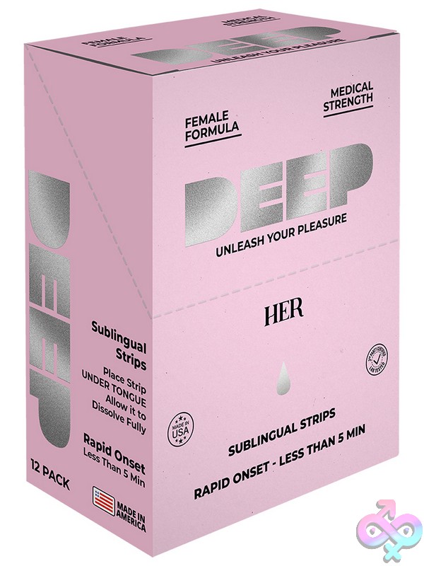 Discreet-Toys-Deep-Her-Sublingual-Strip-12Pc-Display-Nu-Dj4557-53Bx Clear Sublingual Arousal Strips 12-Piece Display By Doc Johnson