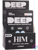 libido support chews men Deep His Chews 5ct 6pk Display by Doc Johnson