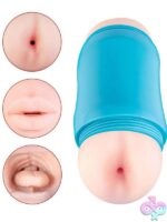 Delite Two Ways Mouth & Ass Stroker - Image 3