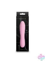 Desire Destiny Azalea compact pink silicone clitoral vibrator by Ns Novelties