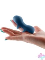 Desire Fingerella Finger Vibrator in Teal - Image 3