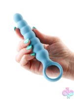 Desire Lucent Flexible Vibrating Wand – Blue - Image 3
