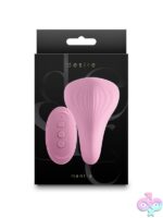 Coral flexible panty vibrator with remote control by Ns Novelties