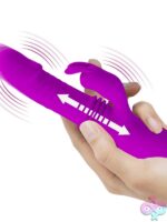 Desire Thrust Rabbit Vibrator – Purple - Image 4