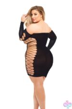 Diamond Drippin Dress - Queen Size - Black