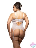 Diamond Gartered Bustier & Panty - Image 2