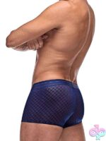 Diamond Mesh Mini Short in Navy Blue - Image 2