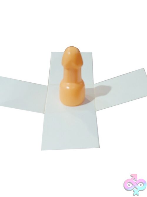 Dick In The Box Collapsing Gift Box – Gold - Image 2