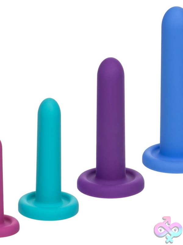 Discreet-Toys-Dilators-4-Piece-Beginner-Set-Nu-Se-1330-10-3 Beginner Dilator Set 4-Piece By Calexotics In Multi Silicone