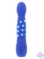 Disco Diva Light-Up G-Spot Vibrator in Blue - Image 2