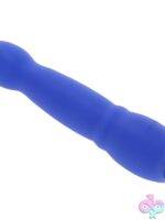Disco Diva Light-Up G-Spot Vibrator in Blue - Image 3