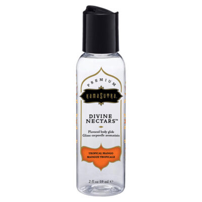 Flavored Body Glide Tropical Mango Divine Nectars by Kama Sutra 2 fl oz