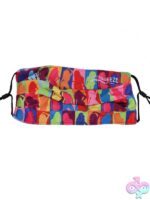 Reversible Adjustable Face Mask – Main Squeeze Print - Image 2