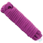 Doc Johnson Sex Toys - Bondage Rope - Cotton - Japanese Style - Purple
