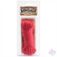 Doc Johnson Sex Toys - Bondage Rope - Cotton - Japanese Style - Red