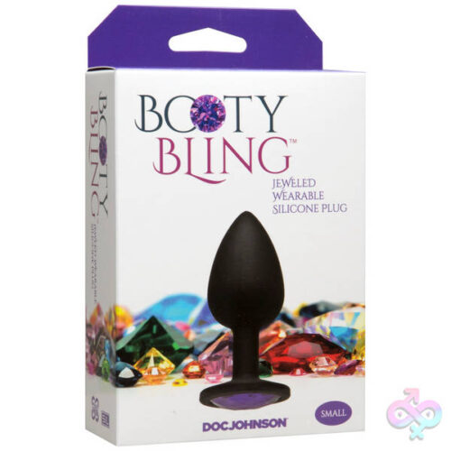 Doc Johnson Sex Toys - Booty Bling - Purple - Small