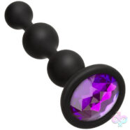 Doc Johnson Sex Toys - Booty Bling - Wearable Silicone Beads - Purple