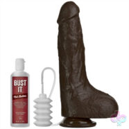 Doc Johnson Sex Toys - Bust It Squirting Realistic Cock - Black