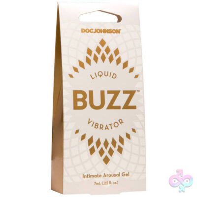 Doc Johnson Sex Toys - Buzz Liquid Vibrator - 0.23 Fl. Oz. / 7 ml