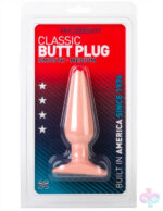 Doc Johnson Sex Toys - Classic Butt Plug Smooth - Medium - White