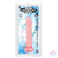 Doc Johnson Sex Toys - Crystal Jellie Anal Plug - Pink