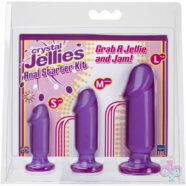 Doc Johnson Sex Toys - Crystal Jellies Anal Starter Kit - Purple