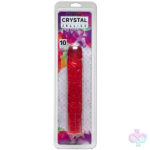 Doc Johnson Sex Toys - Crystal Jellies Classic Dong 10 Inch - Pink