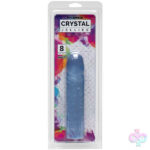Doc Johnson Sex Toys - Crystal Jellies Classic Dong 8 Inch - Clear