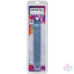 Doc Johnson Sex Toys - Crystal Jellies Jr Double Dong 12 Inch - Clear
