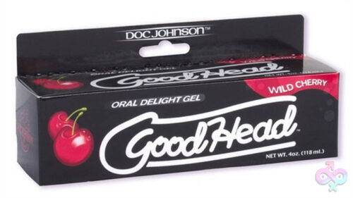Doc Johnson Sex Toys - Good Head Oral Delight Gel 4 Oz - Cherry