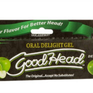 Doc Johnson Sex Toys - Good Head Oral Delight Gel 4 Oz - Green Apple