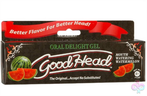 Doc Johnson Sex Toys - Good Head Oral Delight Gel 4 Oz - Watermelon