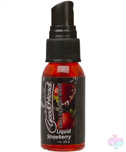 Doc Johnson Sex Toys - Good Head Oral Delight Spray 1 Oz  - Liquid Strawberry