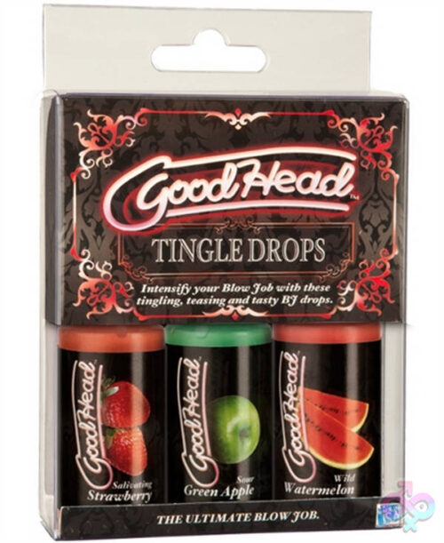 Doc Johnson Sex Toys - Good Head - Tingle Drops - 3 Pack