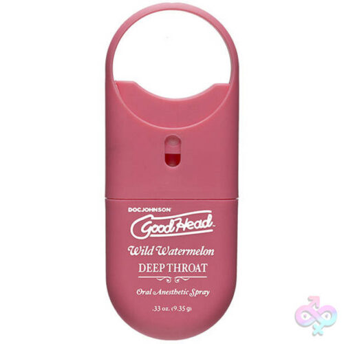 Doc Johnson Sex Toys - Goodhead - Deep Throat Spray To-Go - Wild  Watermelon - .33 Oz.