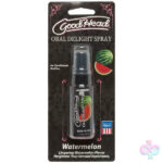 Doc Johnson Sex Toys - Goodhead - Oral Delight - 1 Fl. Oz. Spray -  Liquid Watermelon