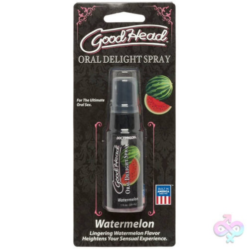 Doc Johnson Sex Toys - Goodhead - Oral Delight - 1 Fl. Oz. Spray -  Liquid Watermelon