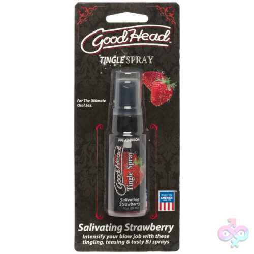 Doc Johnson Sex Toys - Goodhead - Tingle Spray - 1 Fl. Oz. Salivating  Strawberry