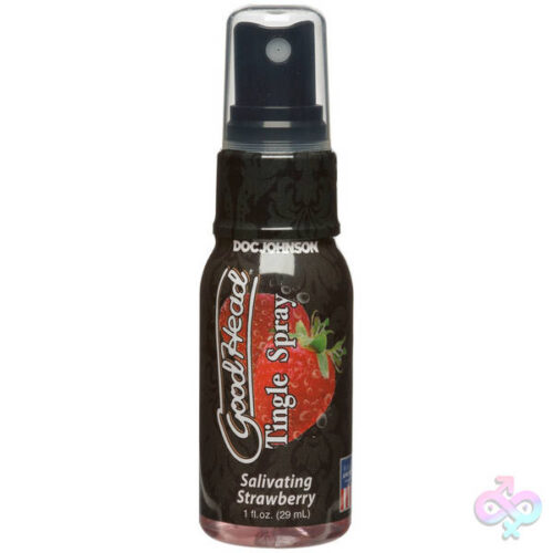 Doc Johnson Sex Toys - Goodhead - Tingle Spray - 1 Fl. Oz. Salivating  Strawberry