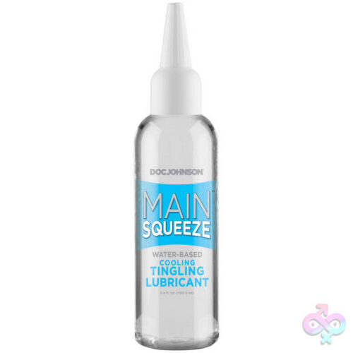 Doc Johnson Sex Toys - Main Squeeze - Cooling/ Tingling - 3.4 Fl. Oz.