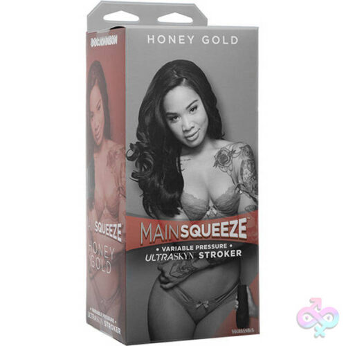 Doc Johnson Sex Toys - Main Squeeze - Honey Gold - Pussy