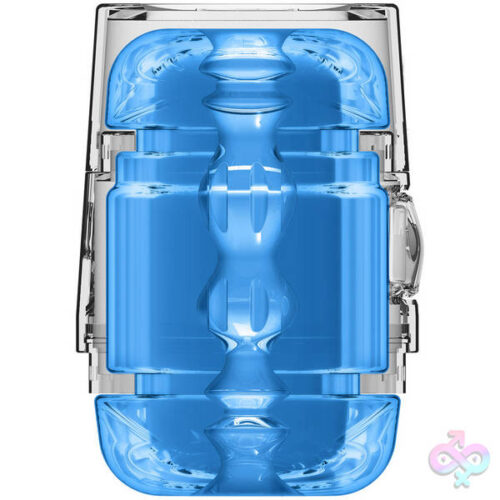Doc Johnson Sex Toys - Main Squeeze - Pop-Off - Optix - Crystal Blue