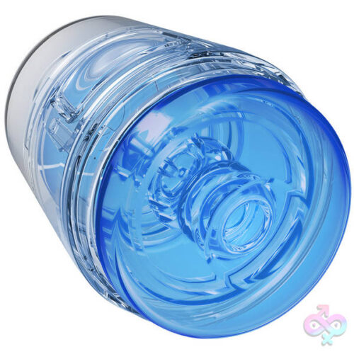 Doc Johnson Sex Toys - Main Squeeze - Pop-Off - Optix - Crystal Blue