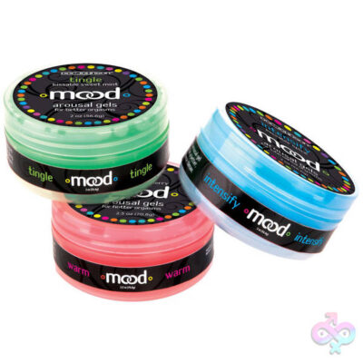 Mood Arousal Gels Warm Tingle Intensify 3-Pack by Doc Johnson