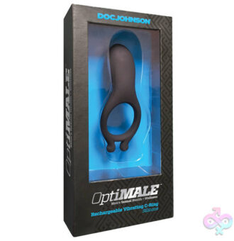 Doc Johnson Sex Toys - Optimale Rechargeable Vibrating C-Ring - Black