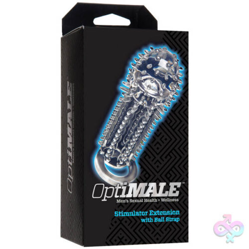 Doc Johnson Sex Toys - Optimale Stimulator Extension With Ball Strap - Clear