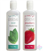 Doc Johnson Sex Toys - Oral Love Dynamic Duo - Strawberry and Mint